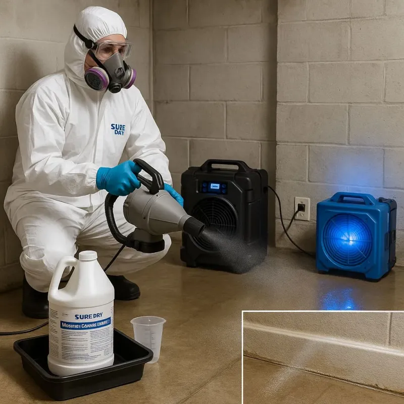 Sanitization and Odor Removal process in Secaucus, NJ