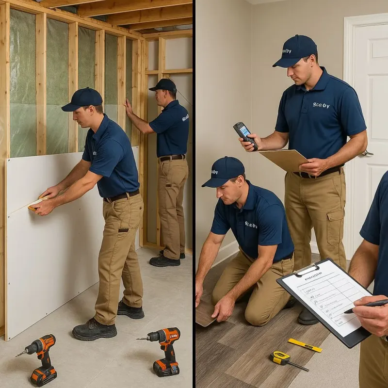 Repairs and Reconstruction process in Secaucus, NJ