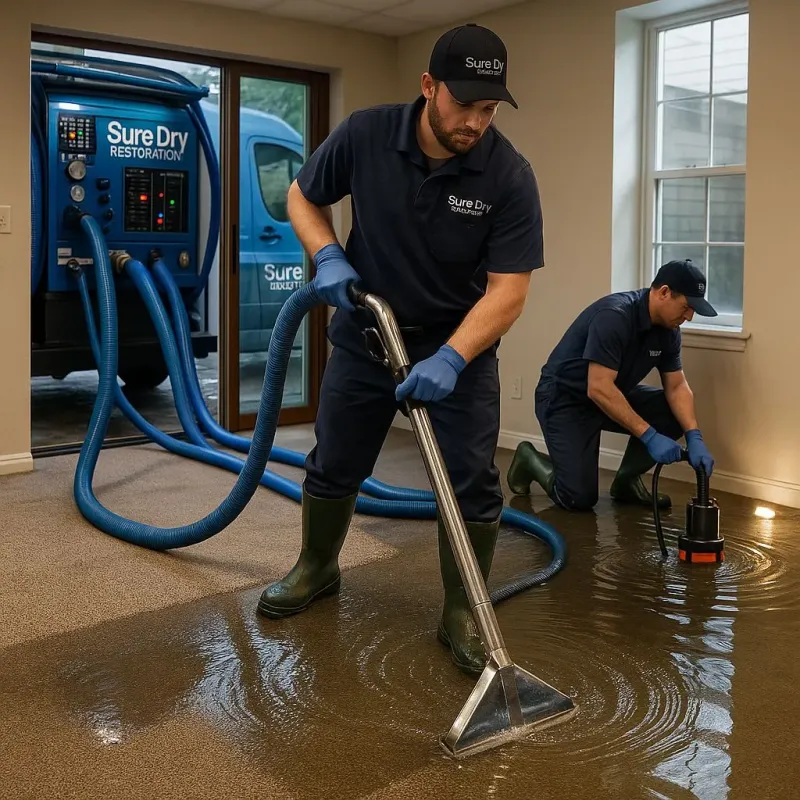 Water Extraction and Removal process in Secaucus, NJ